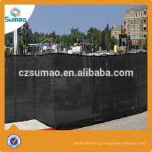 Outdoor 100% virgin HDPE Tennis Court Windscreen/Privacy Screen